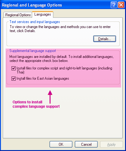 How to change the language of your computer (windows xp): 7 steps.